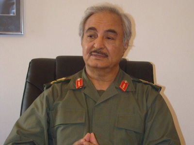 Retired General Khalifa Haftar. (Wikimedia)