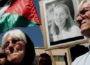 Rachel parents during a protest in Palestine (Photo: ISM)