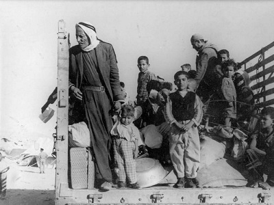 Palestinian refugees seeking safety after they were expelled from their homeland. (Photo: File)