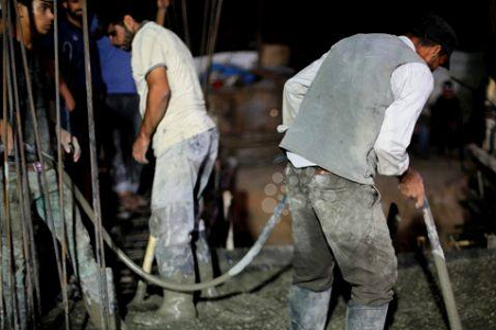 gaza’s workers at night
