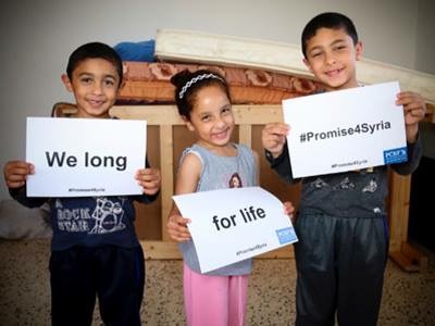 Kids from the Fayad Palestinian-Syrian family in Gaza long for a better life (Photo: PCRF, supplied)