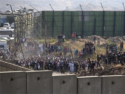settlement clashes