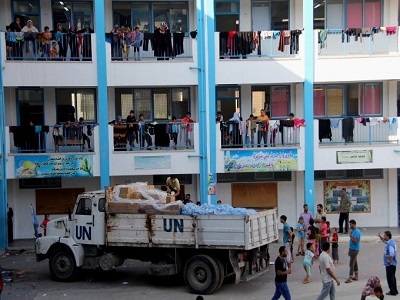 UNRWA school 2014