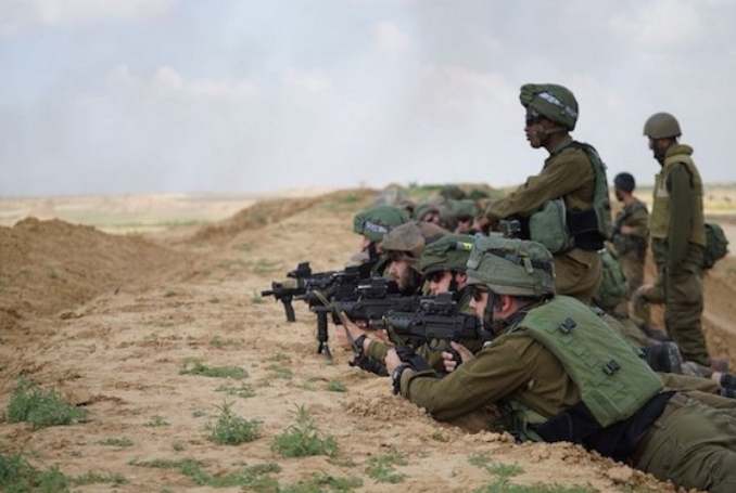 Israeli-Army-Gaza-border