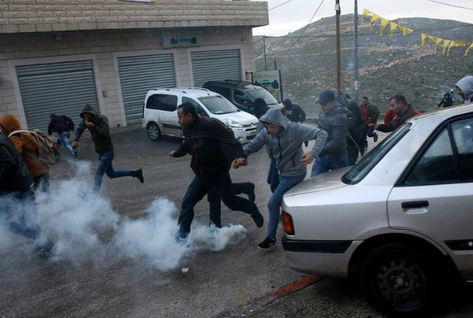 Clashes-Ramallah