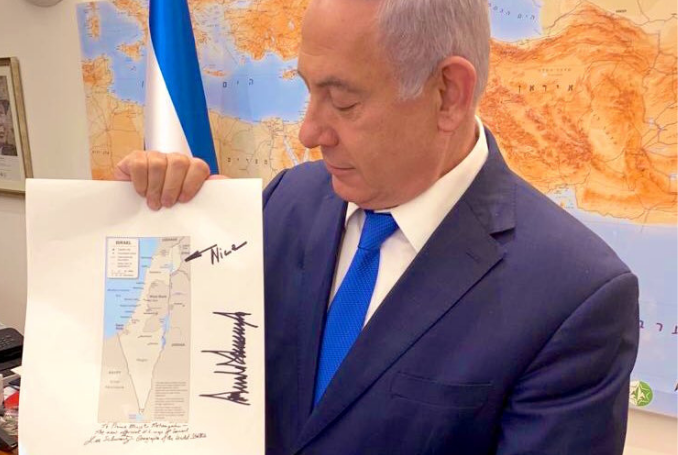 Netanyahu-map