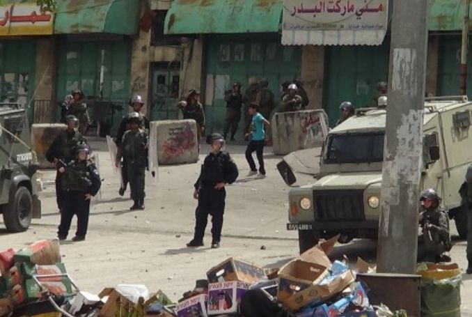 Clashes-Hebron