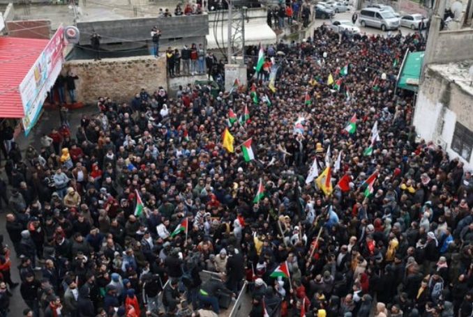 Ramallah-protest