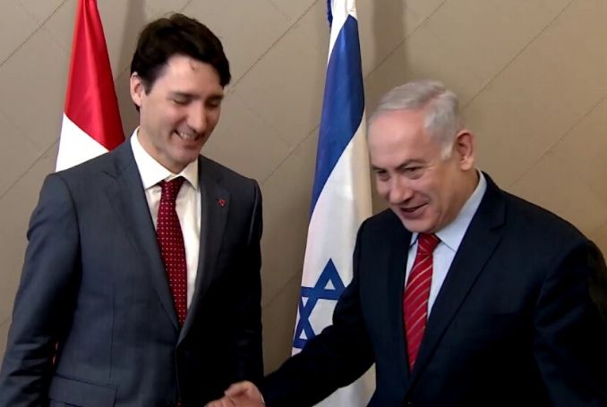 Trudeau-Netanyahu