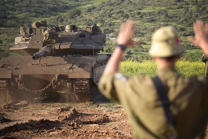 Israeli-army-tests