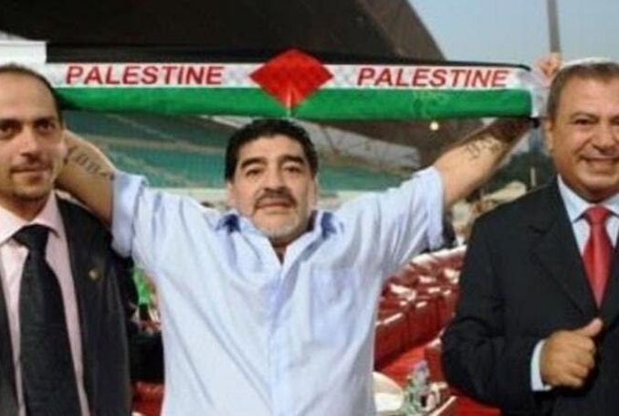 Maradona-Palestine