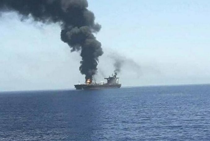 US Navy: Deadly Attack on Israeli-operated Ship in Gulf was Carried out by Drones - Palestine Chronicle