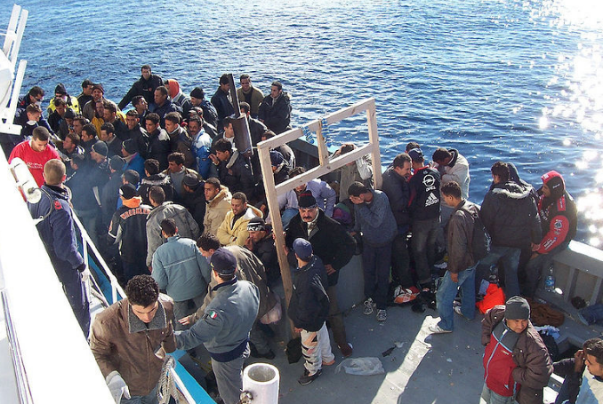 Refugees-Lampedusa
