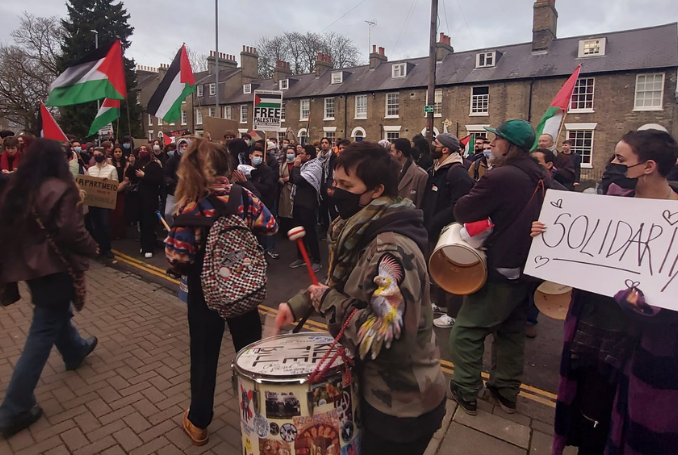Cambridge-protest
