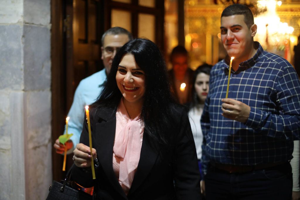 In Photos: Palestinian Christians Celebrate ‘Holy Saturday’ - Palestine