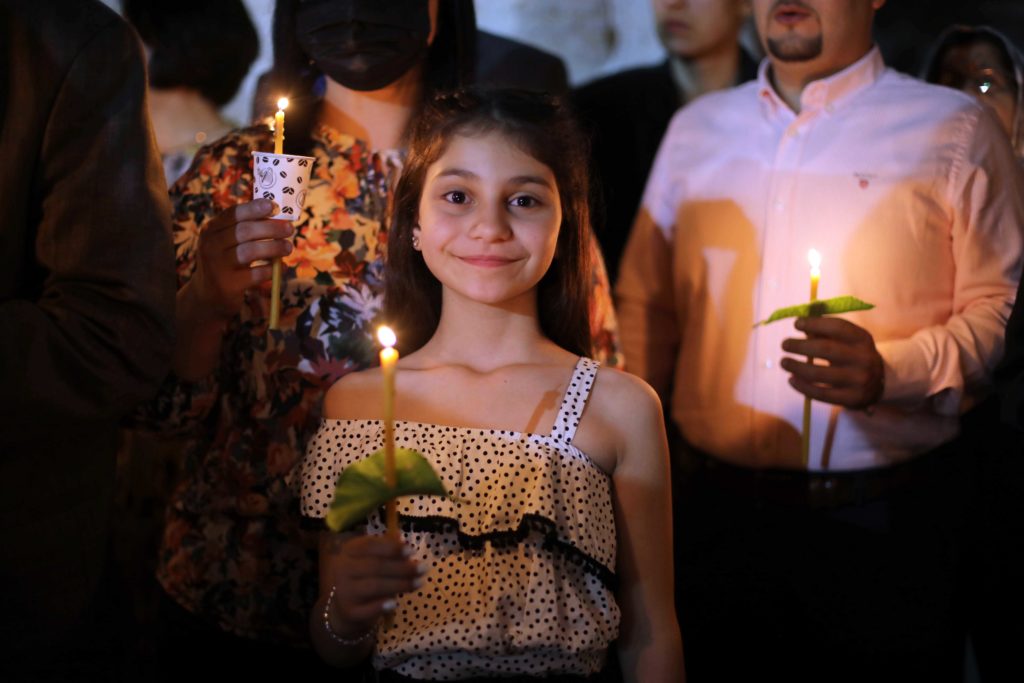 In Photos: Palestinian Christians Celebrate ‘Holy Saturday’ - Palestine