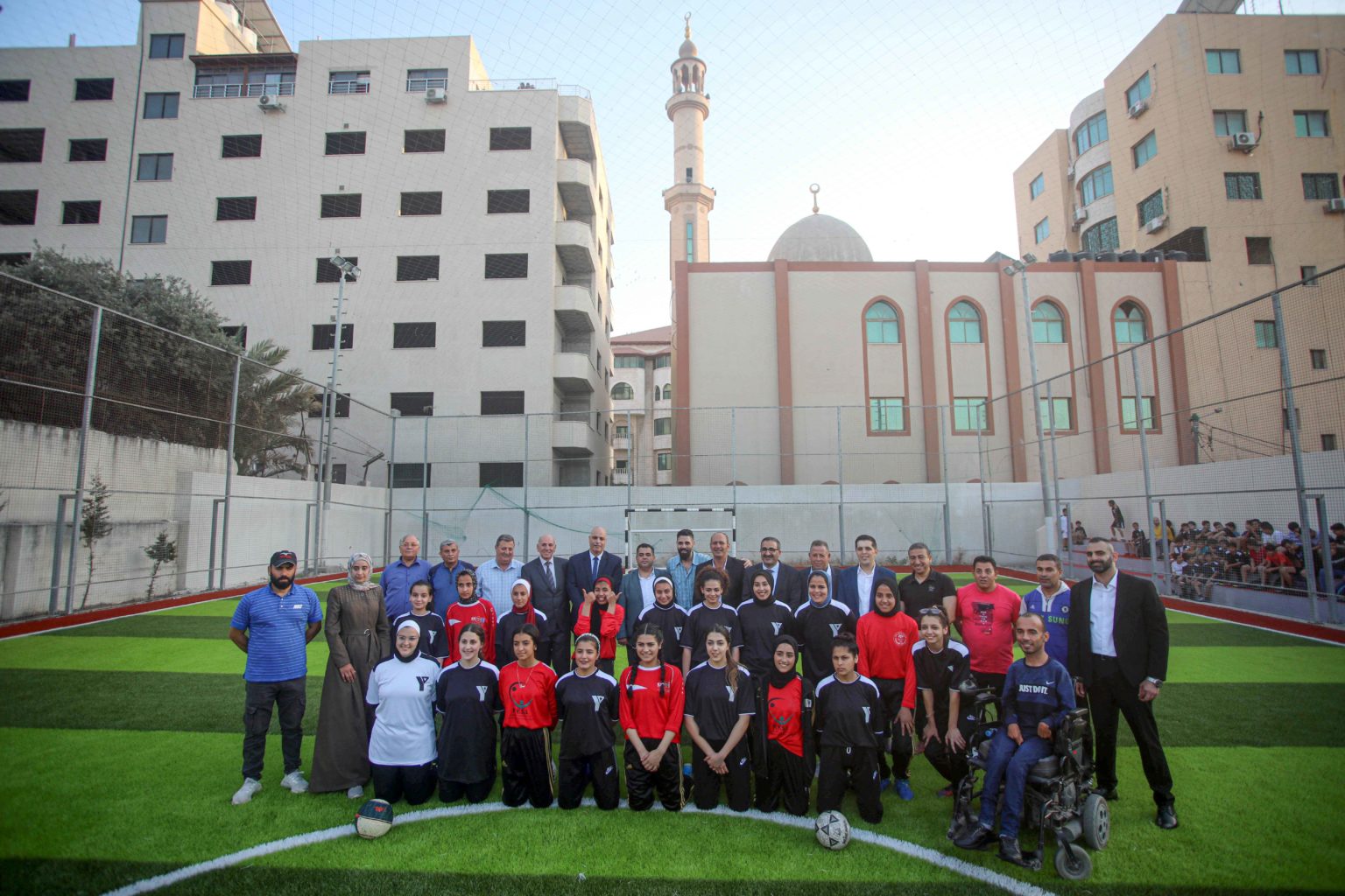 YMCAGaza New Field A Boost for Palestinian Sports (PHOTOS