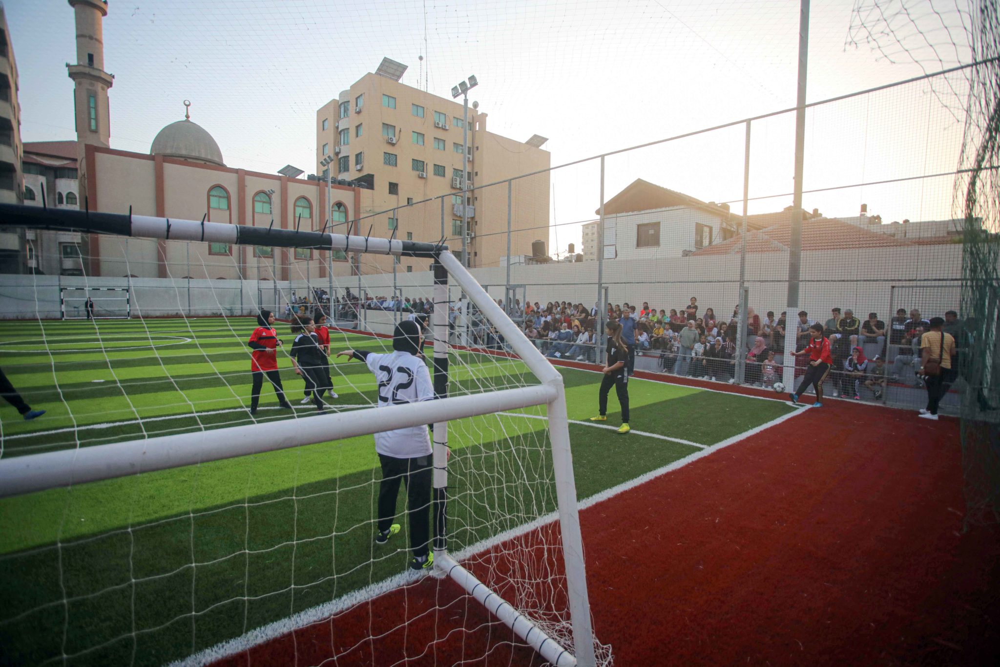 YMCAGaza New Field A Boost for Palestinian Sports (PHOTOS