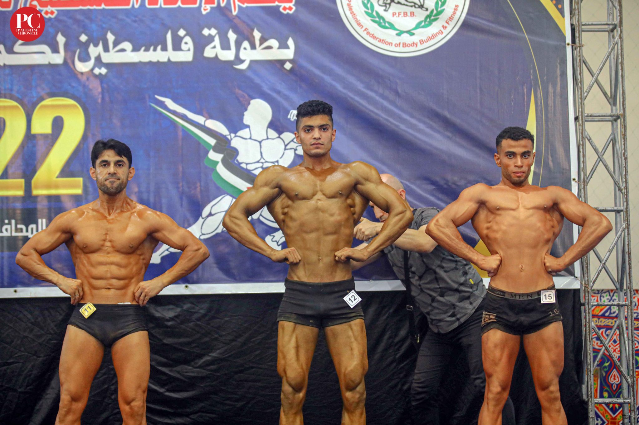 Gaza Bodybuilder Palestinian Bodybuilders Flex Their Muscles in Regional Competition ...