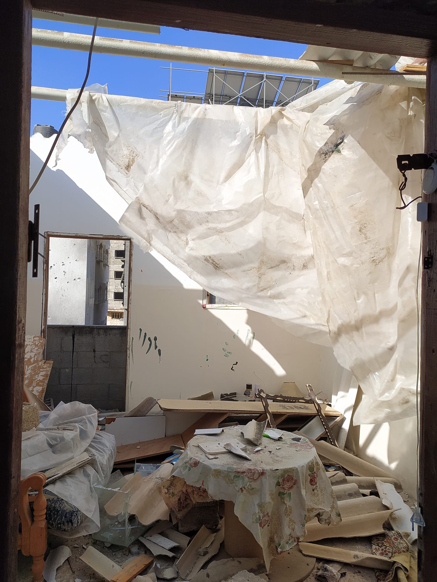 Walid’s Studio Destroyed by an Israeli Airstrike.jpg2