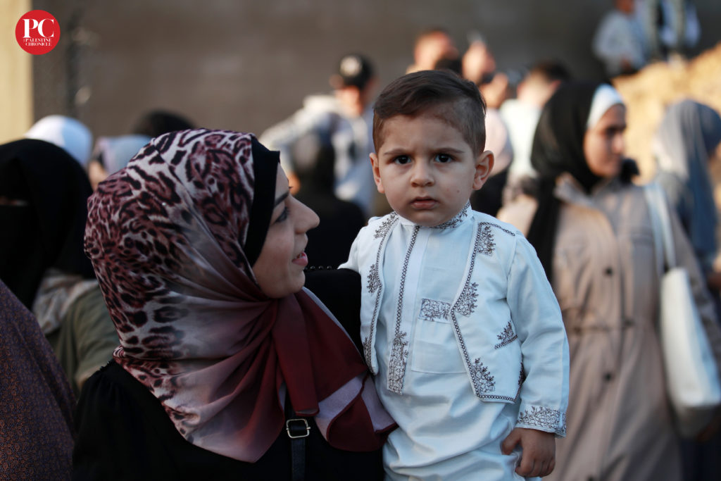 In Photos Eid Prayers in Gaza Palestine Chronicle
