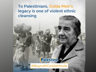 Glorifying hate, the Golda movie shows that Zionism remains