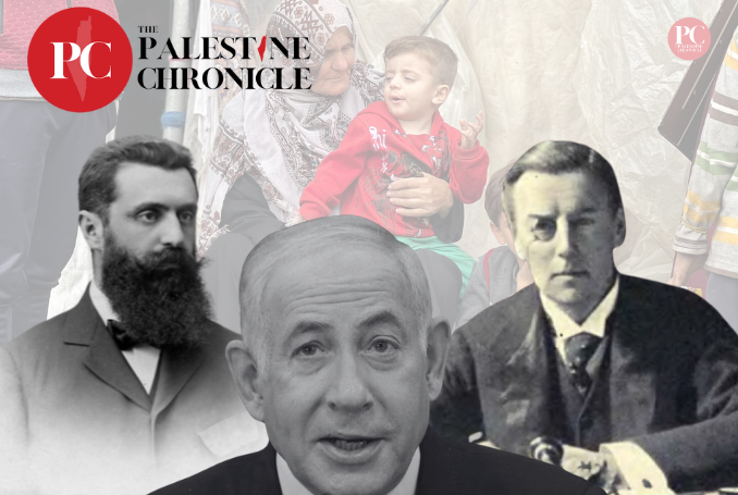 Palestinians became victims of Zionist history. (Image: Palestine Chronicle)