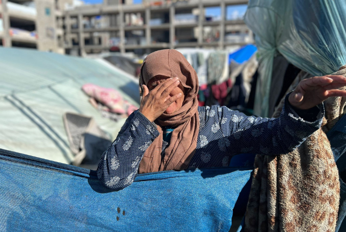 Displaced Palestinians in Rafah. (Photo: Mahmoud Ajjour, The Palestine Chronicle)