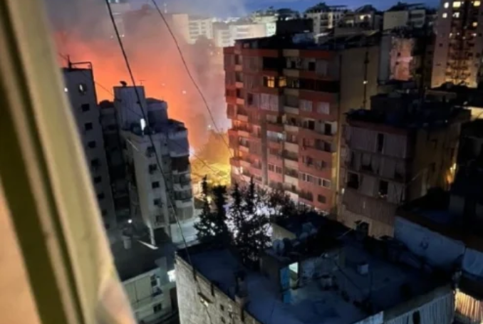 Israeli Strike Hits Beirut’s Southern Suburbs for First Time since ...