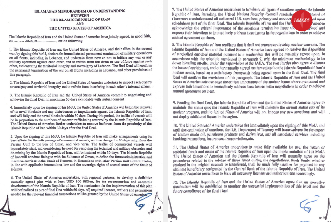 Official Document Released - Pezeshkian Shares Full Details of Iran-US Deal  - Palestine Chronicle