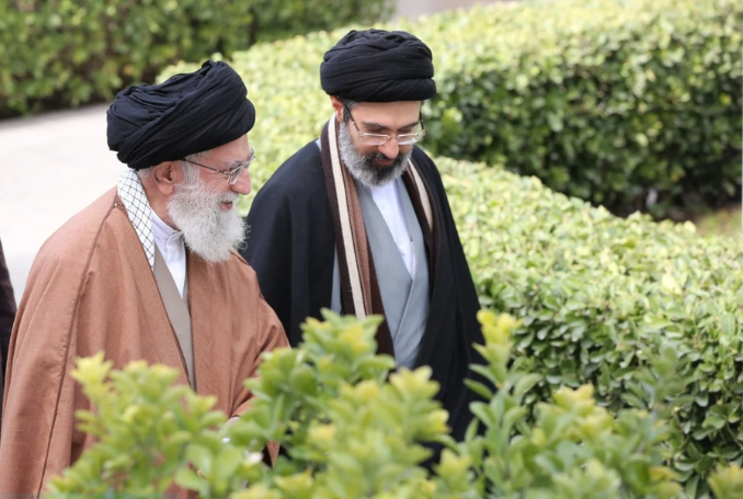 khamenie father son iranian media