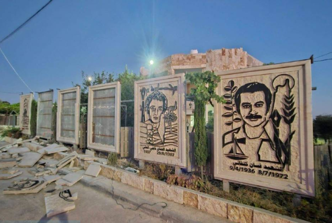 murals_hebron_kanafani_israeli_army_qnn
