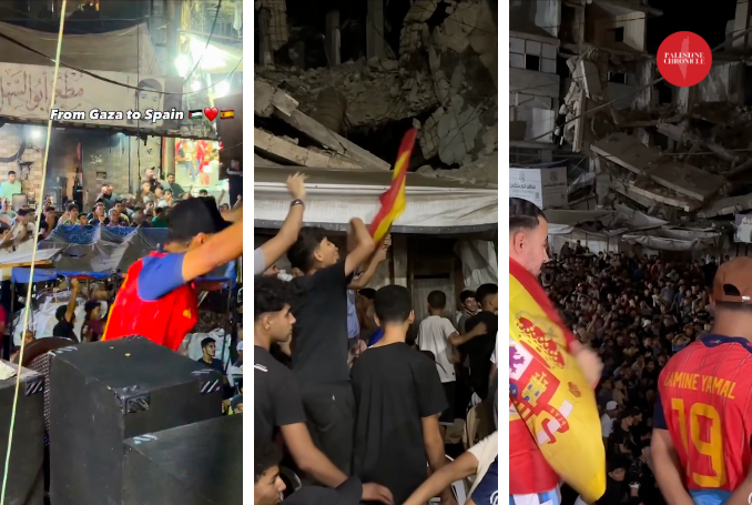 Vídeo de las celebraciones en Gaza desde España